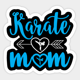 Karate Mom Proud Karate Mom Sticker